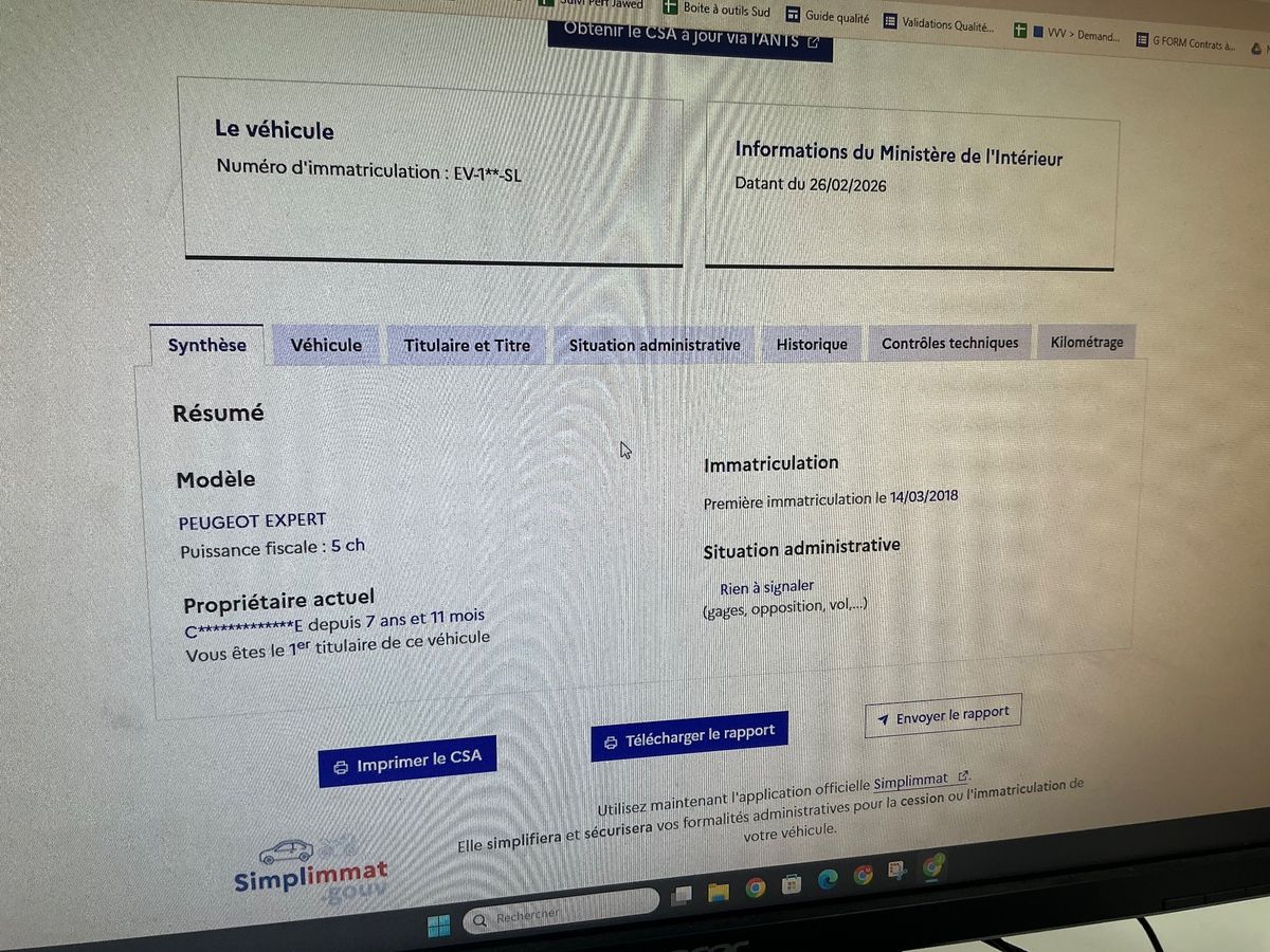 Peugeot Expert d'occasion