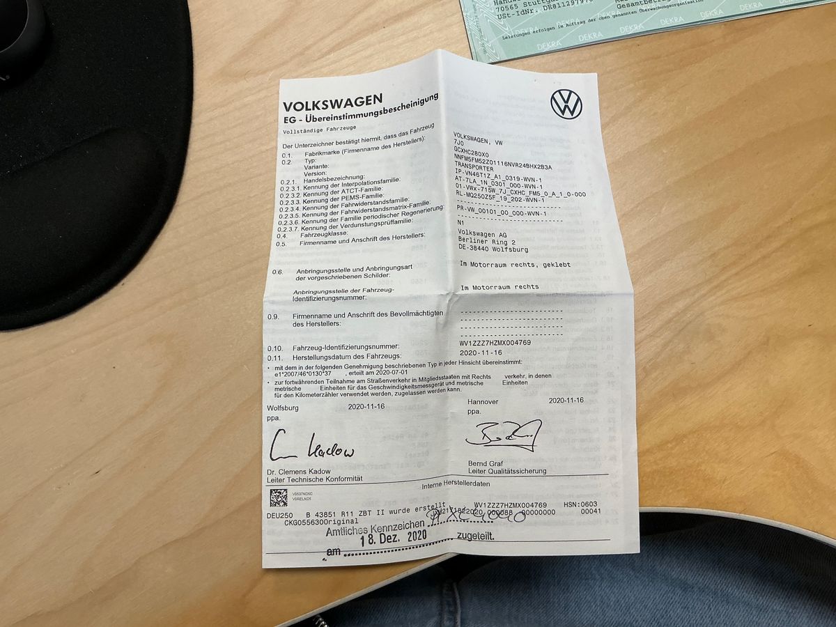 Volkswagen T6 d'occasion