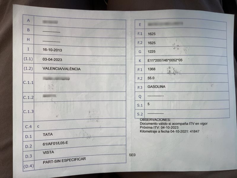 Tata Vista 1.4 Safire — zdjęcie 15