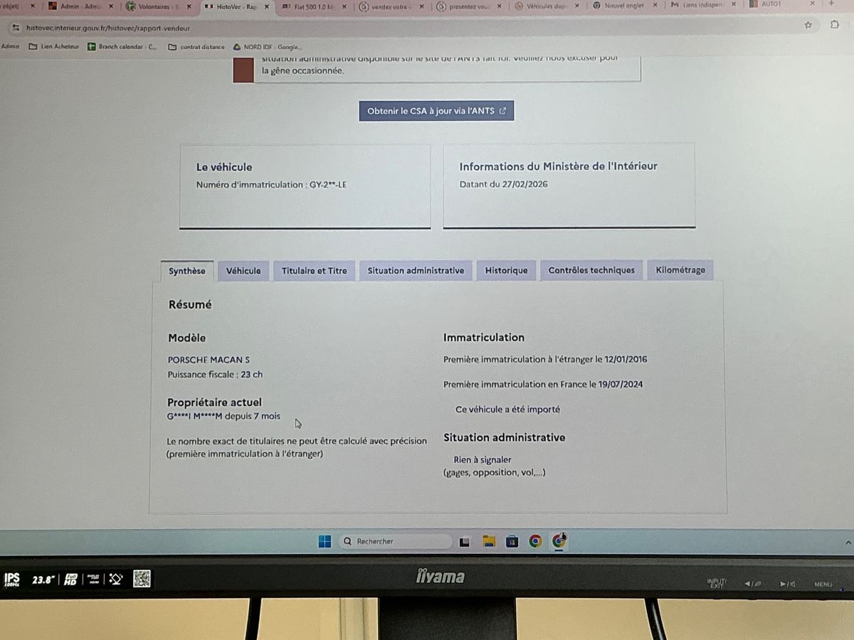 Porsche Macan d'occasion