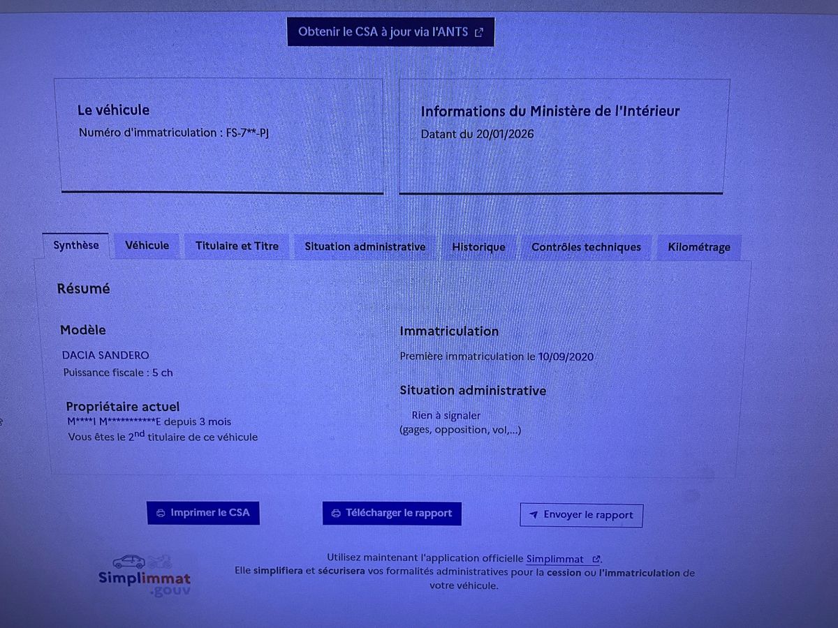 Dacia Sandero d'occasion