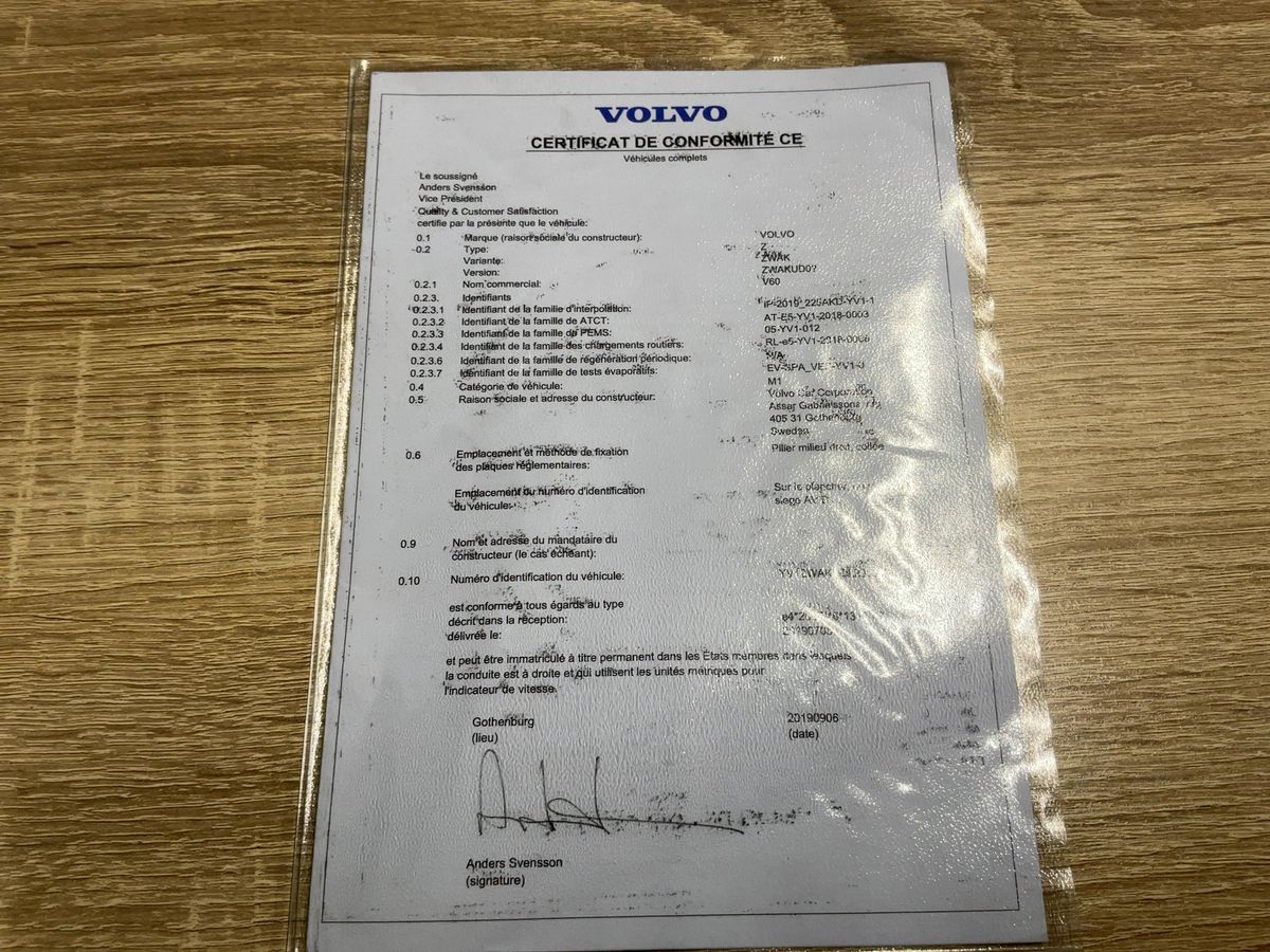 Volvo V60 d'occasion