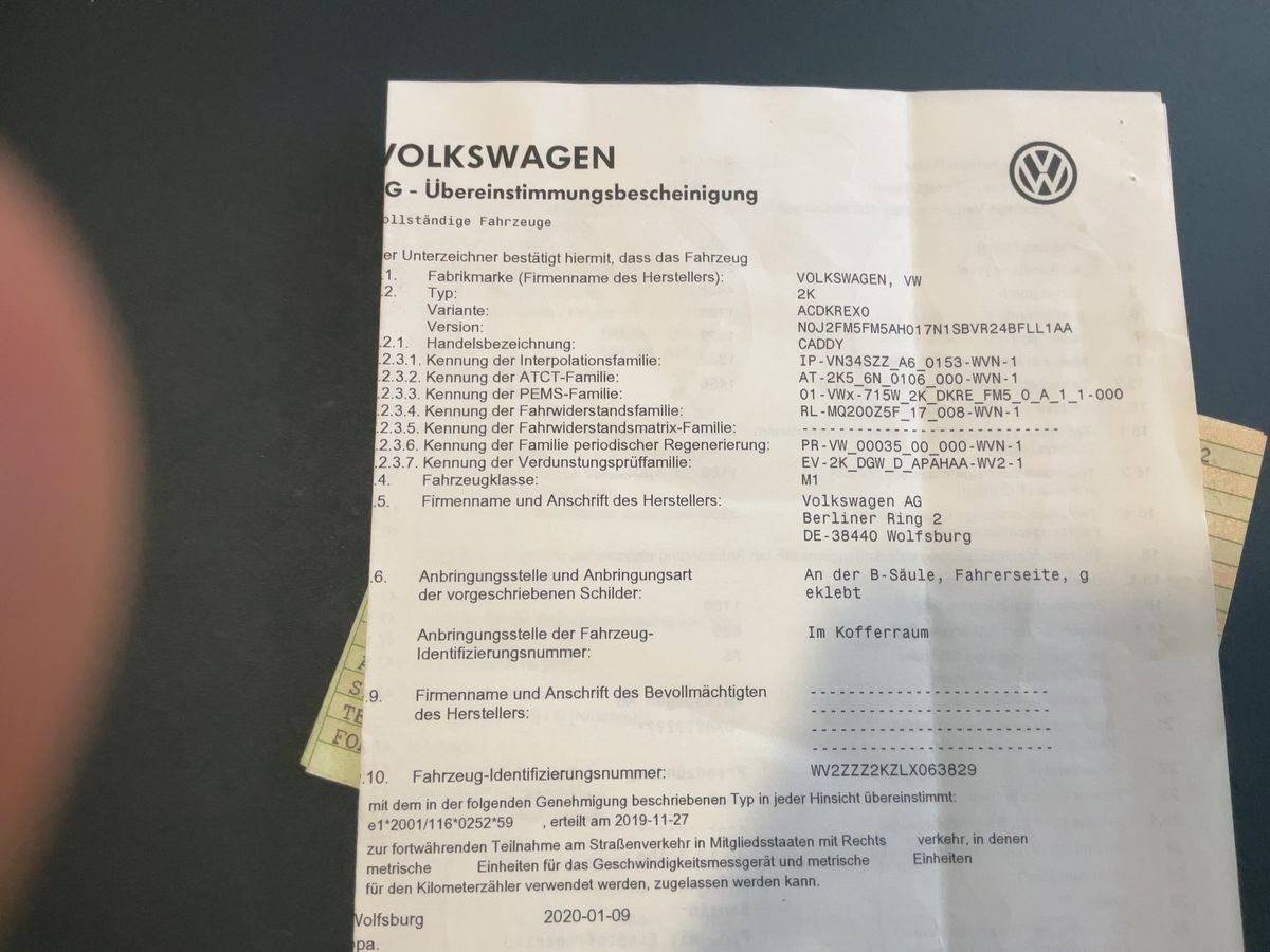 Volkswagen Caddy d'occasion