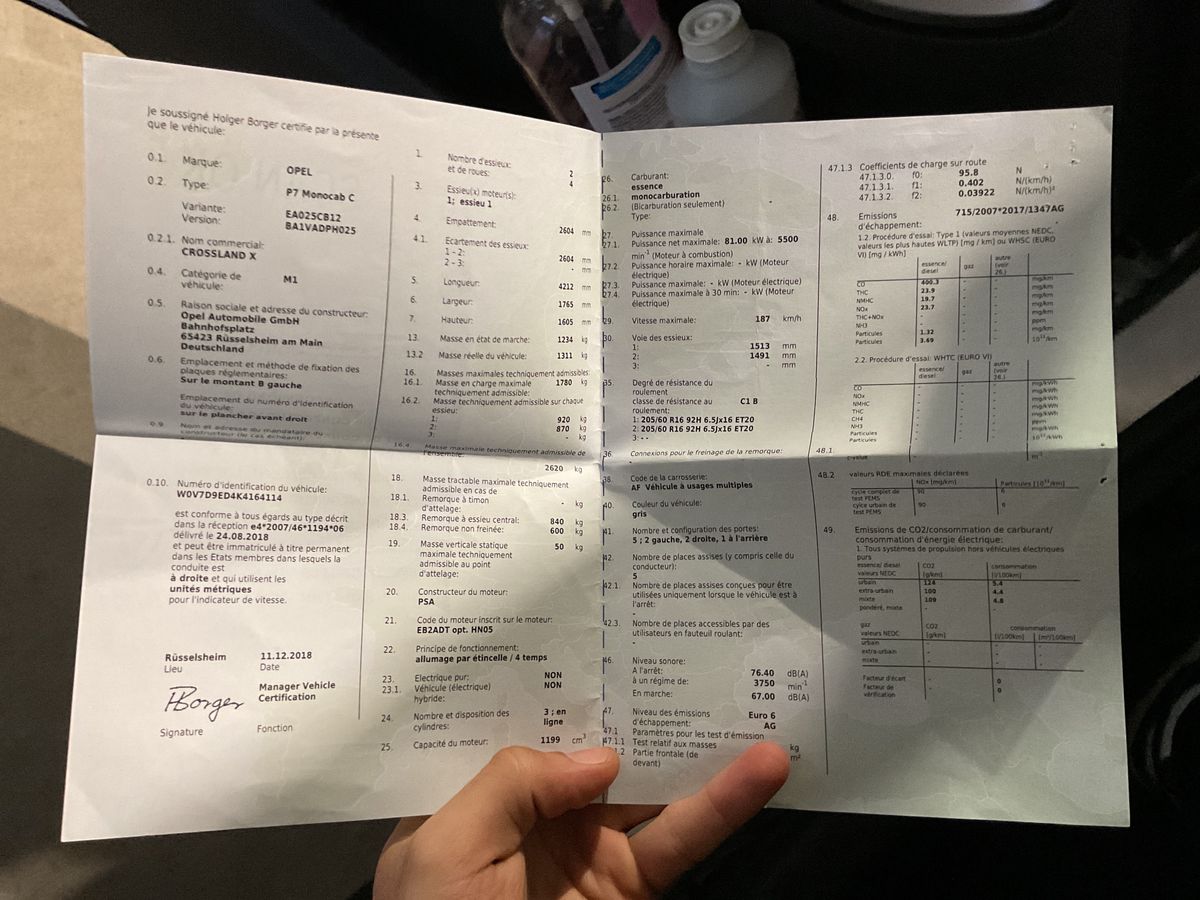 Opel Crossland d'occasion