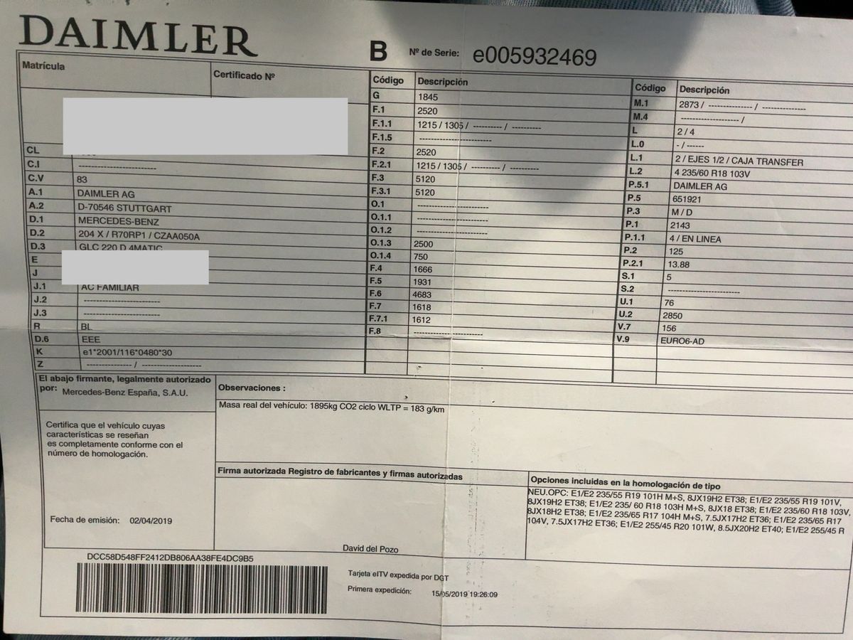 Mercedes-Benz GLC-Klasse d'occasion