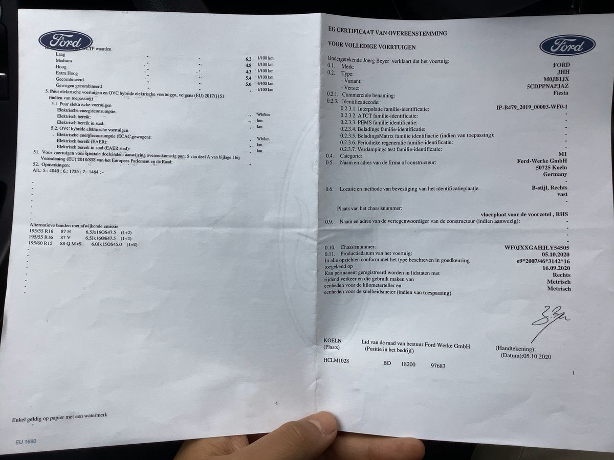 Ford Fiesta 1.0 EcoBoost Cool&Connect