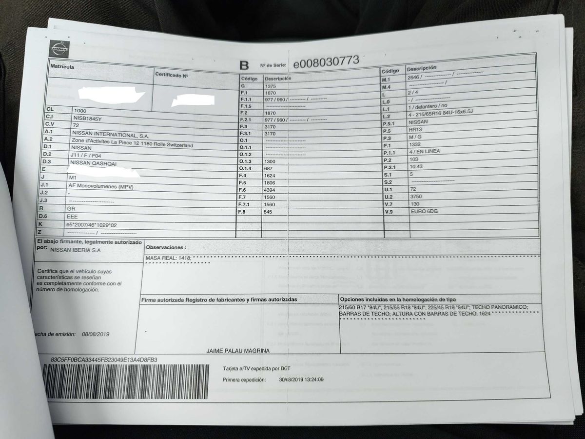 Nissan Qashqai d'occasion