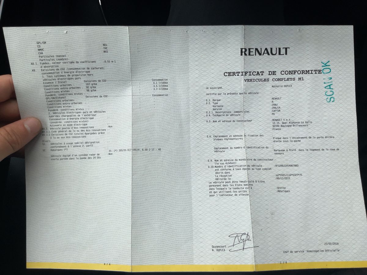 Renault Captur d'occasion