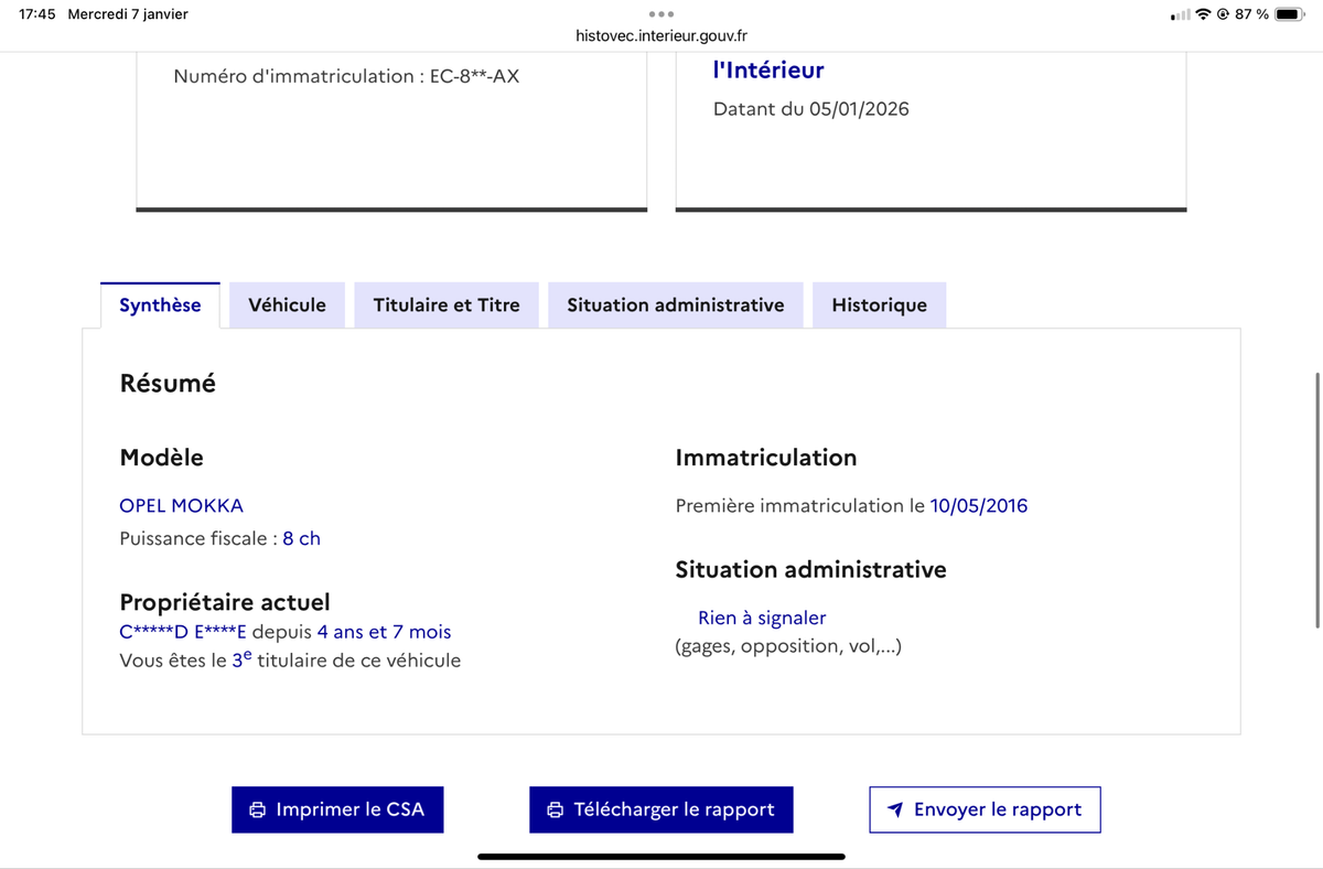 Opel Mokka d'occasion