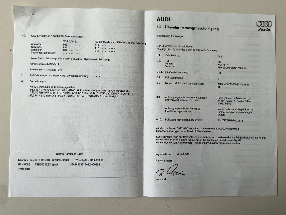 Audi Q3 d'occasion