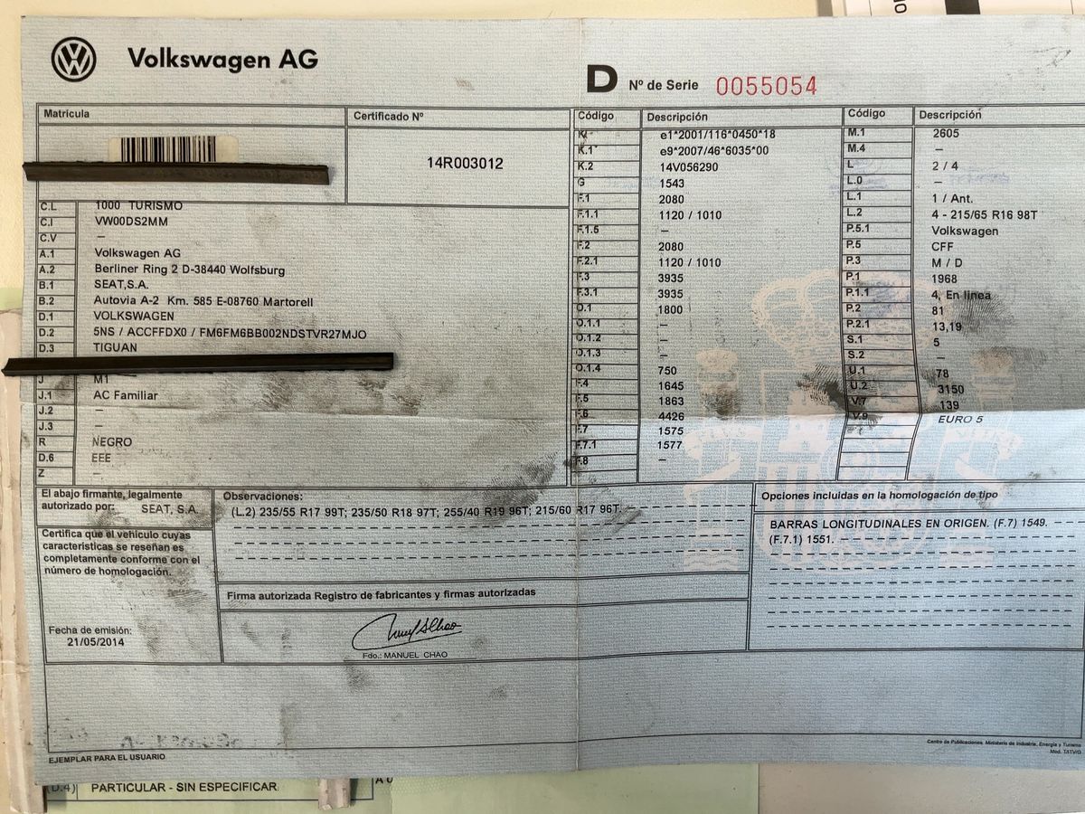 Volkswagen Tiguan d'occasion