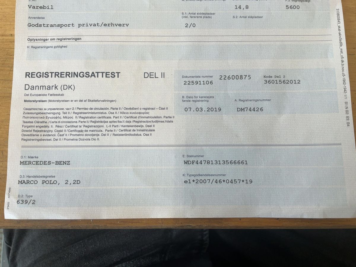 Mercedes-Benz V-Klasse d'occasion