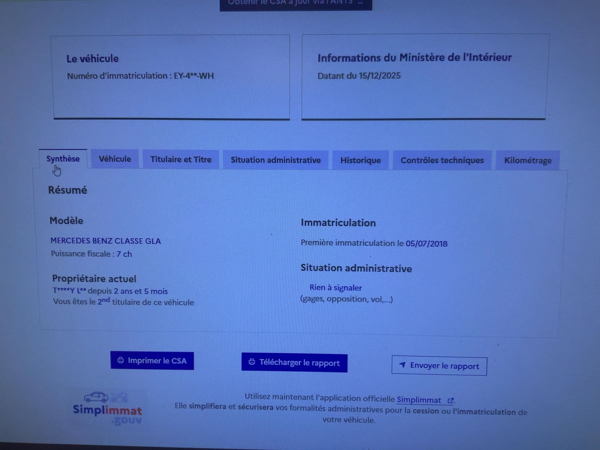 Mercedes-Benz GLA-Klasse d'occasion