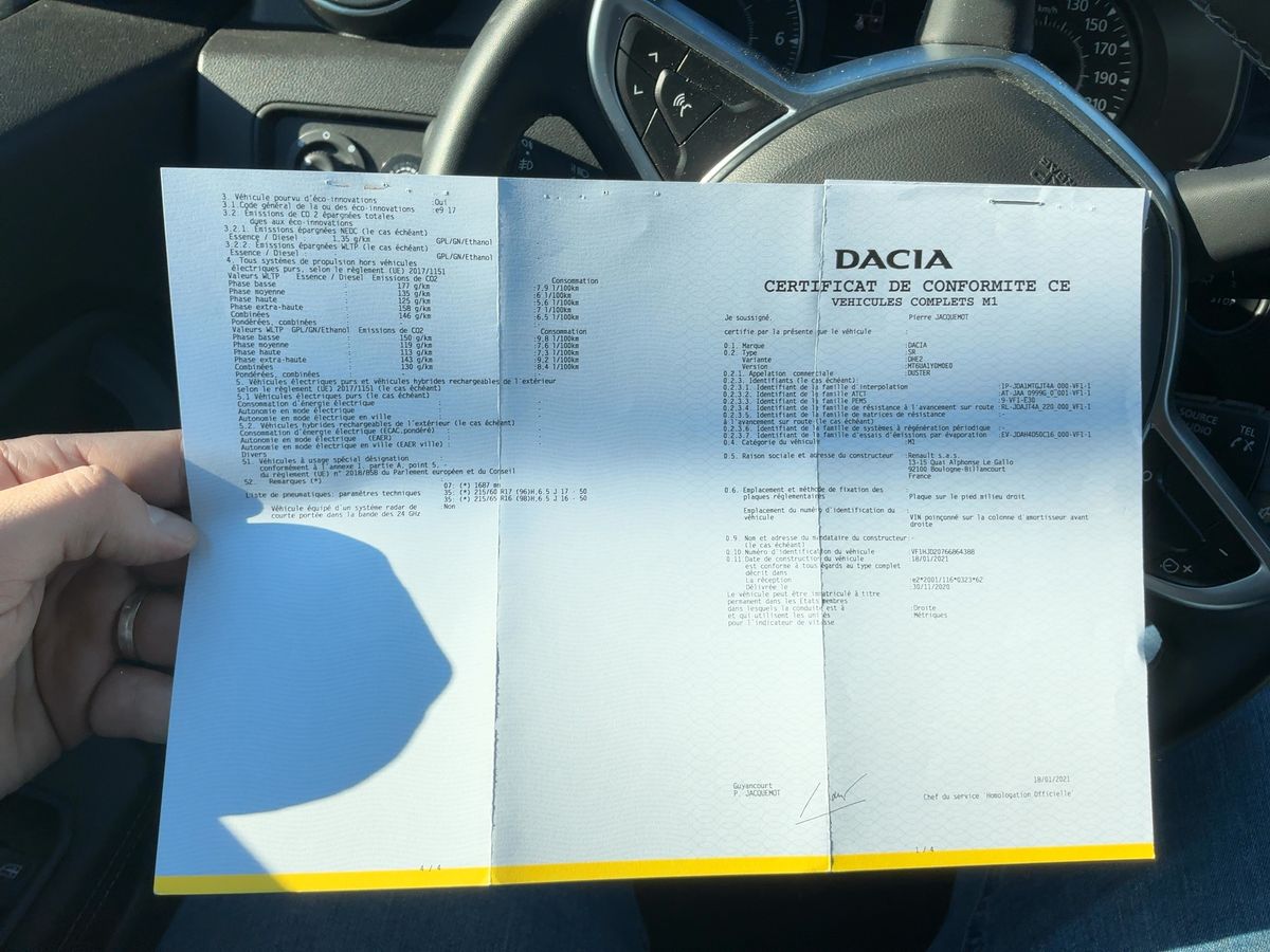 Dacia Duster d'occasion