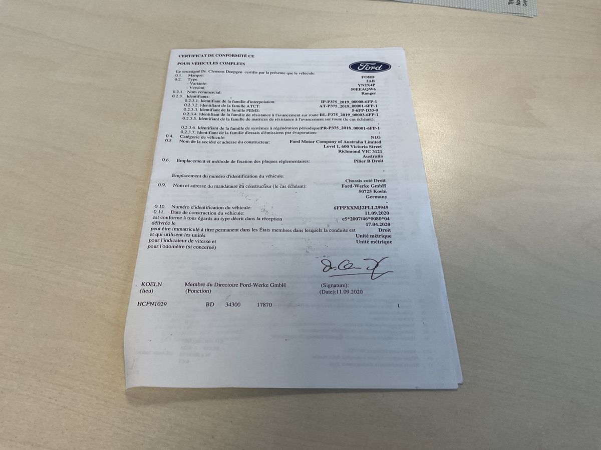 Ford Ranger 2.0 TDCi Doppelkabine 4x4 Raptor