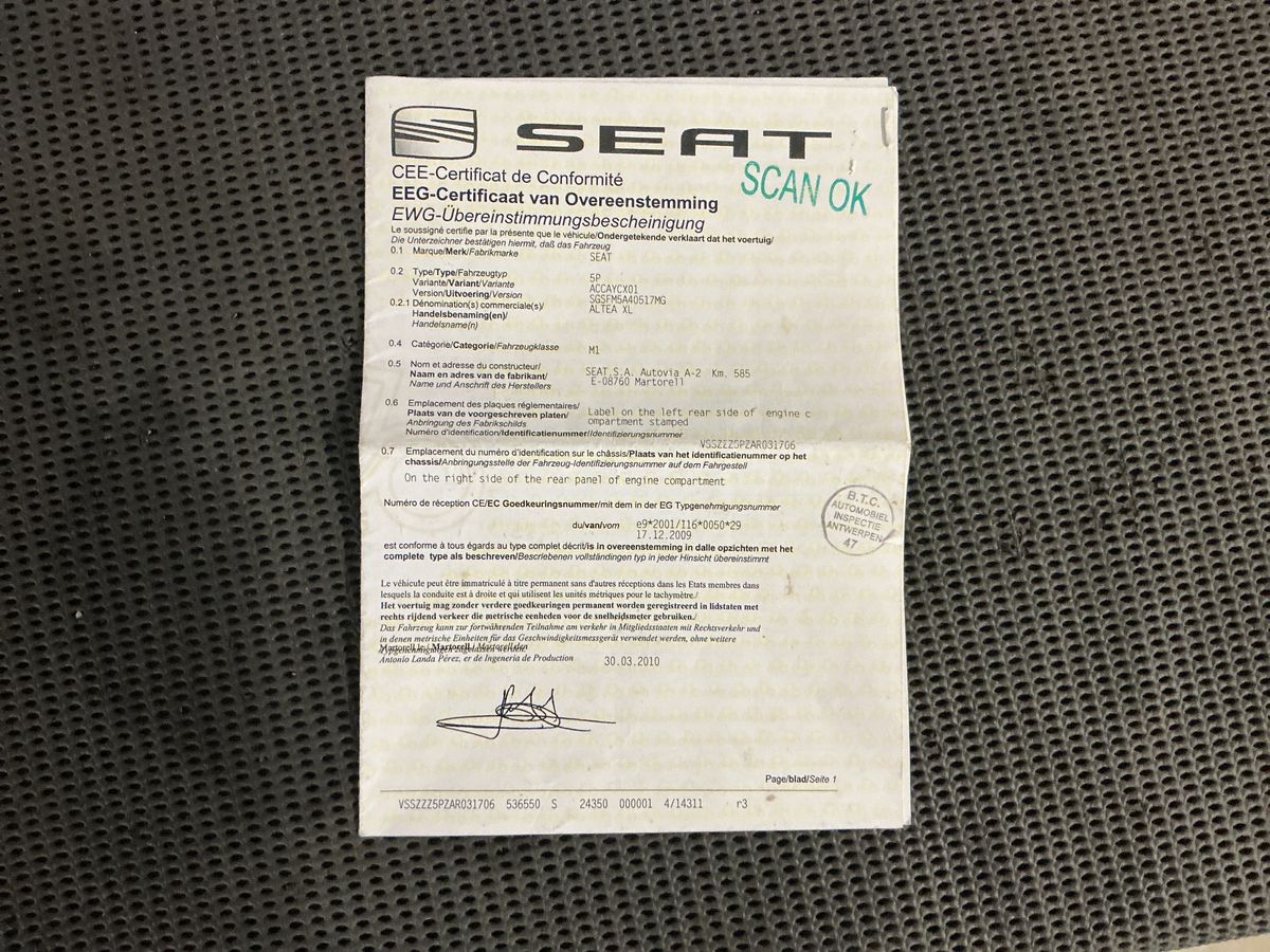Seat Altea 1.6 TDI Gran Via