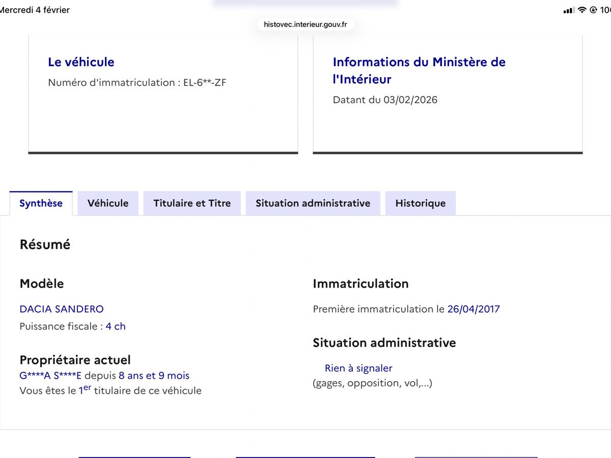 Dacia Sandero d'occasion