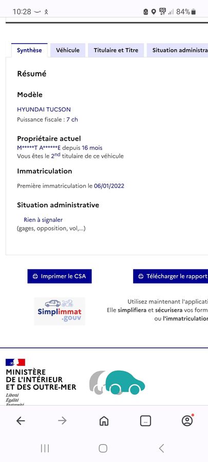Hyundai Tucson d'occasion