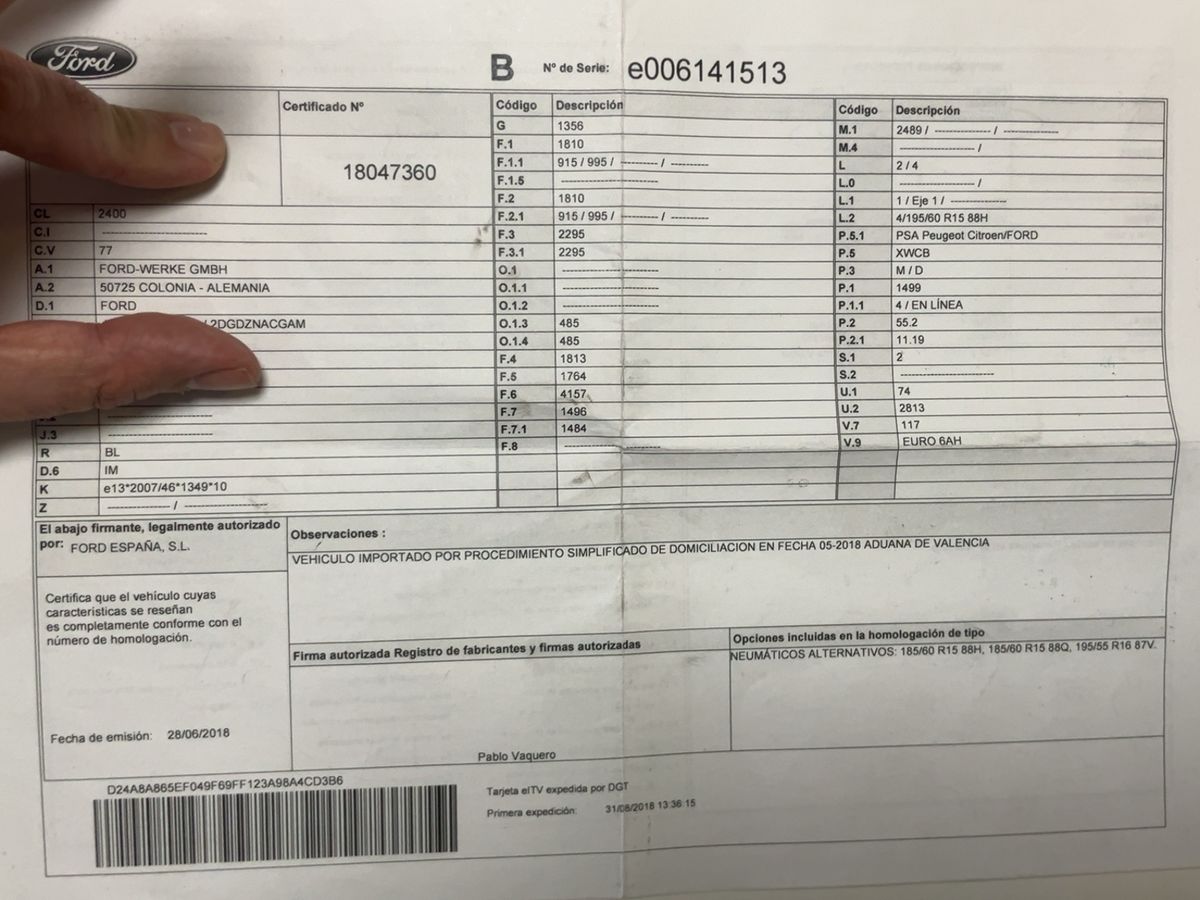 Ford Transit d'occasion