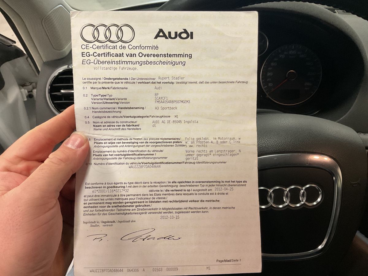 Audi A3 1.6 TDIe Attraction