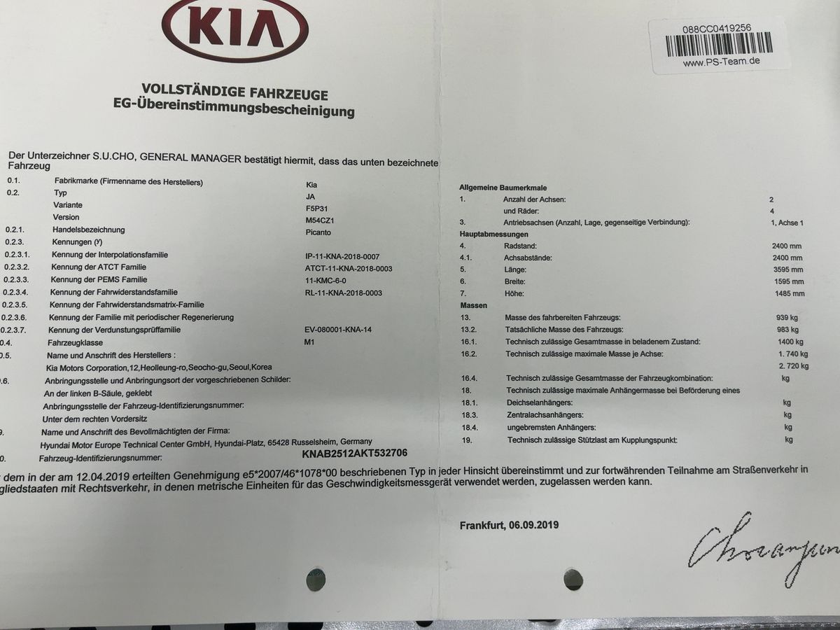 Kia Picanto d'occasion