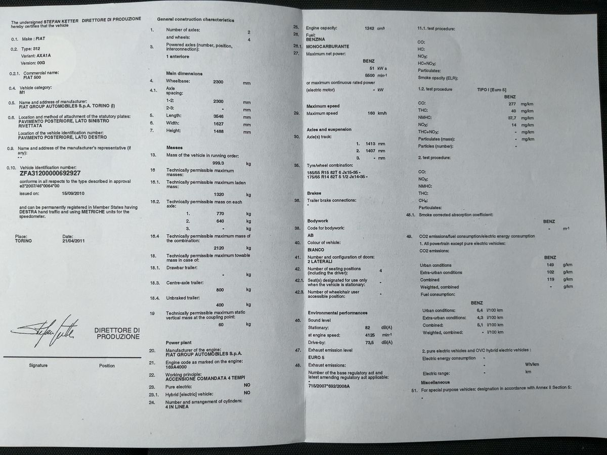 Fiat 500C d'occasion