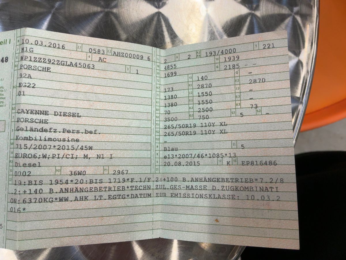 Porsche Cayenne d'occasion