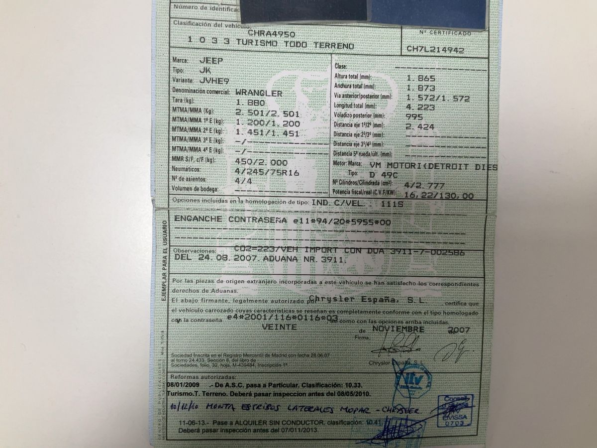 Jeep Wrangler d'occasion