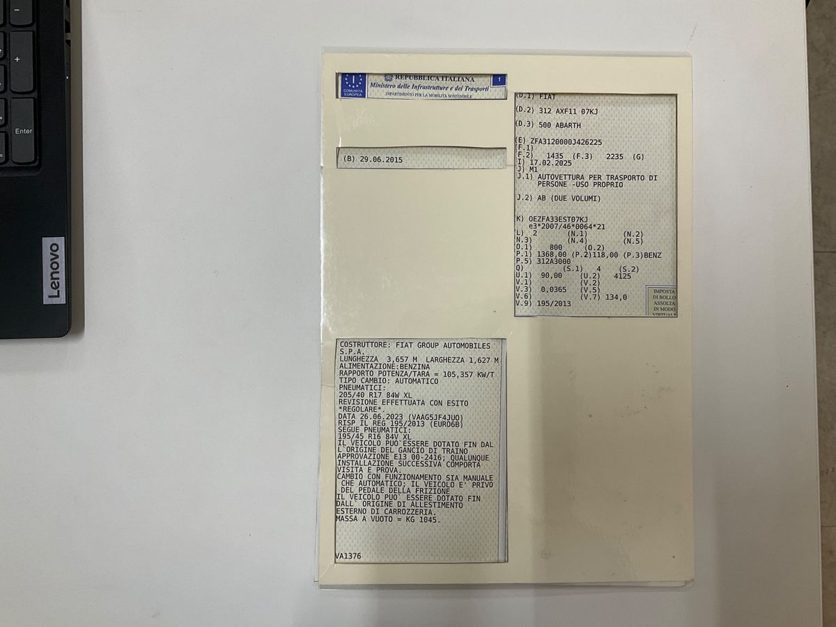 Abarth 595 d'occasion