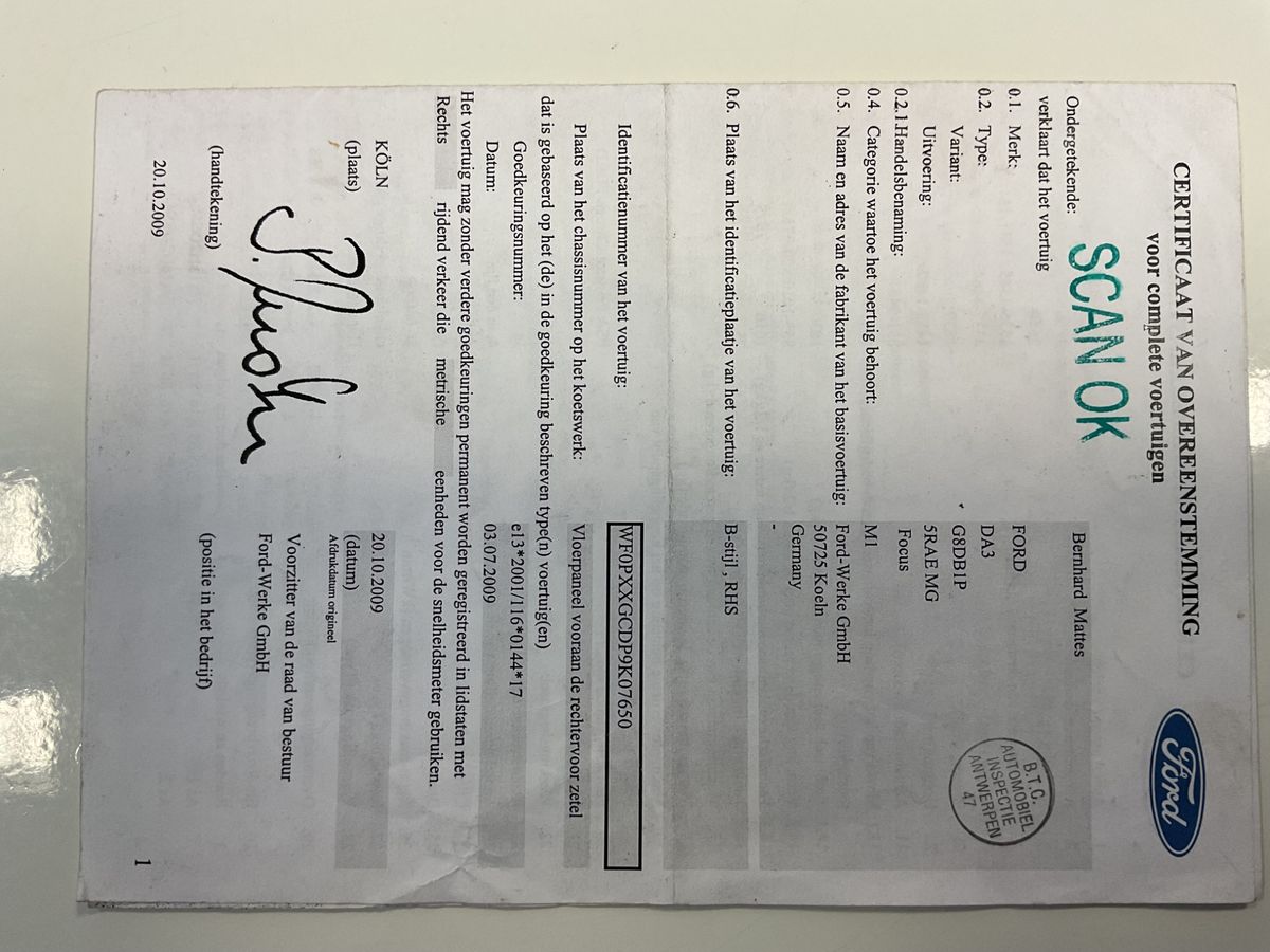 Ford Focus d'occasion