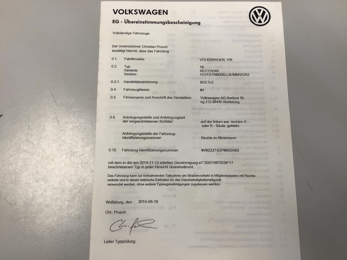 Volkswagen Beetle d'occasion