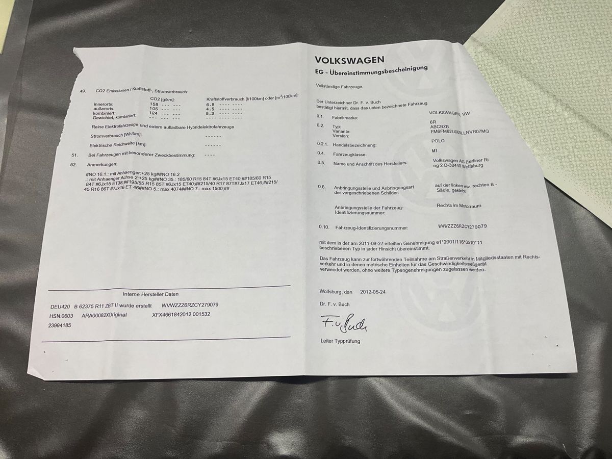 Volkswagen Polo 1.2 TSI Match