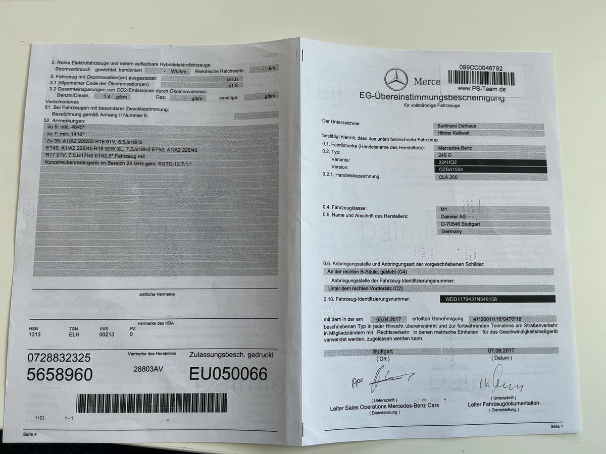 Mercedes-Benz CLA-Klasse d'occasion