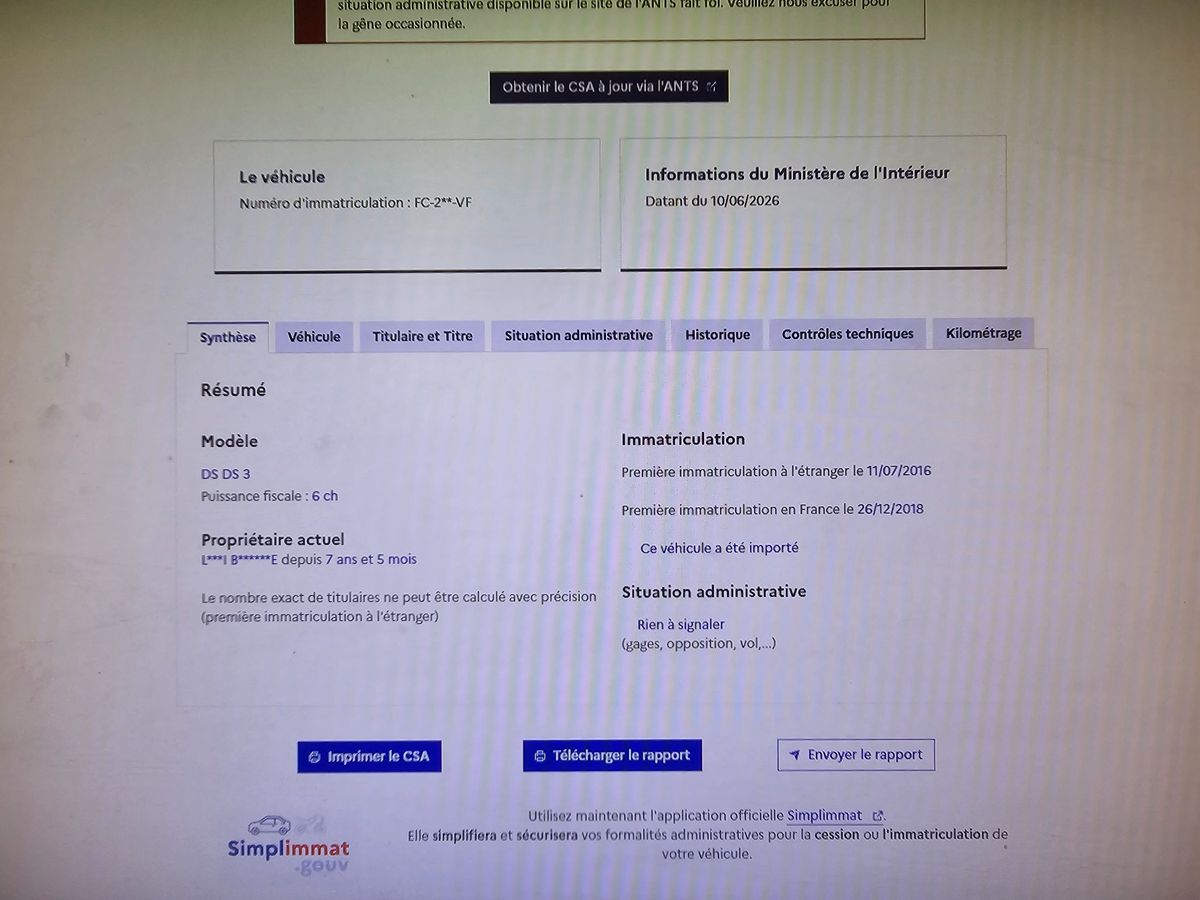 DS Automobiles d'occasion