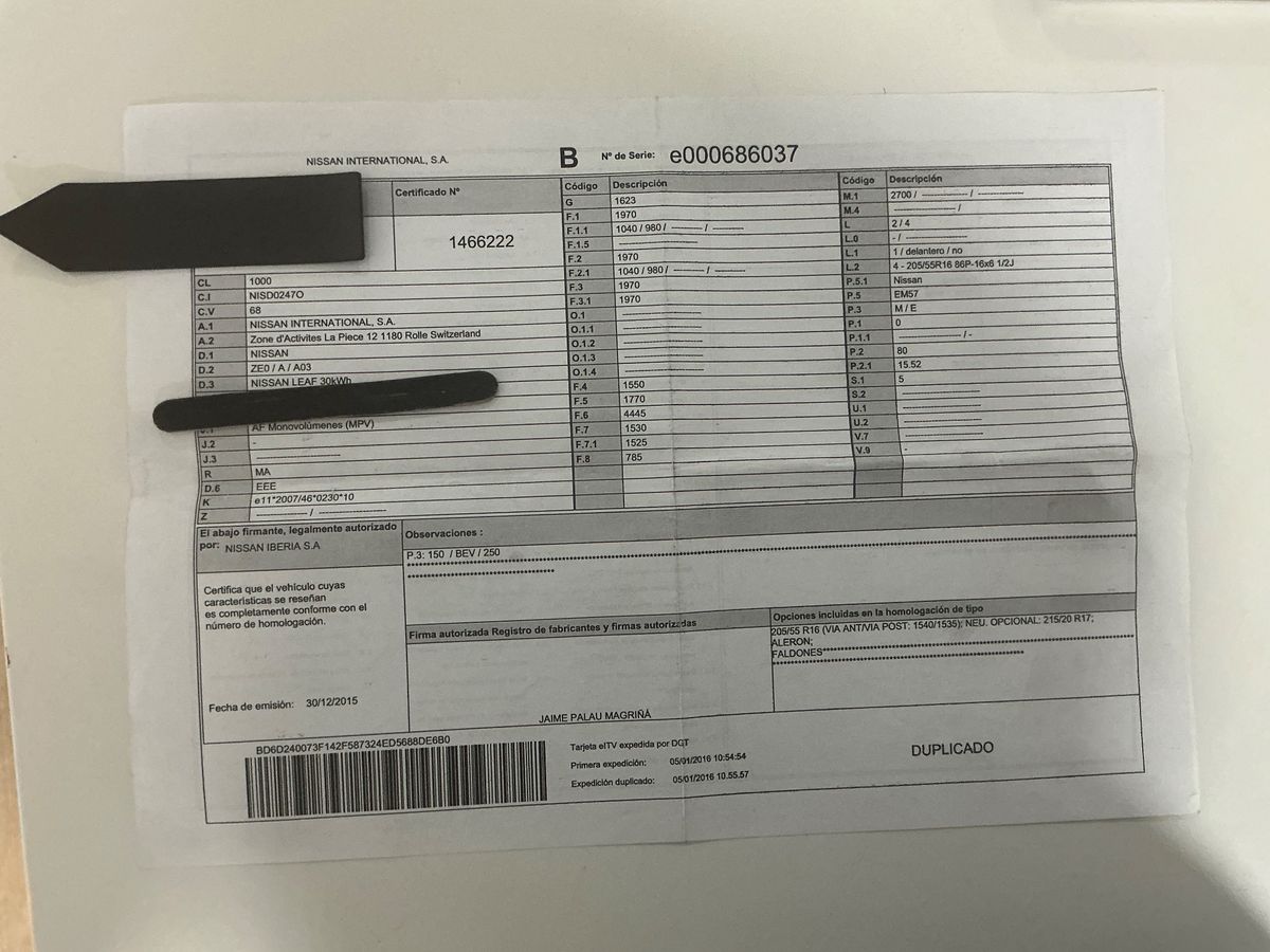 Nissan Leaf d'occasion