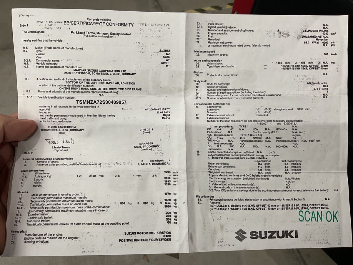 Suzuki Swift 1.2 GLTop