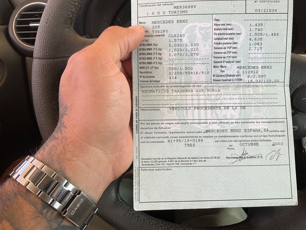 Mercedes-Benz CLK-Klasse CLK 240 Elegance