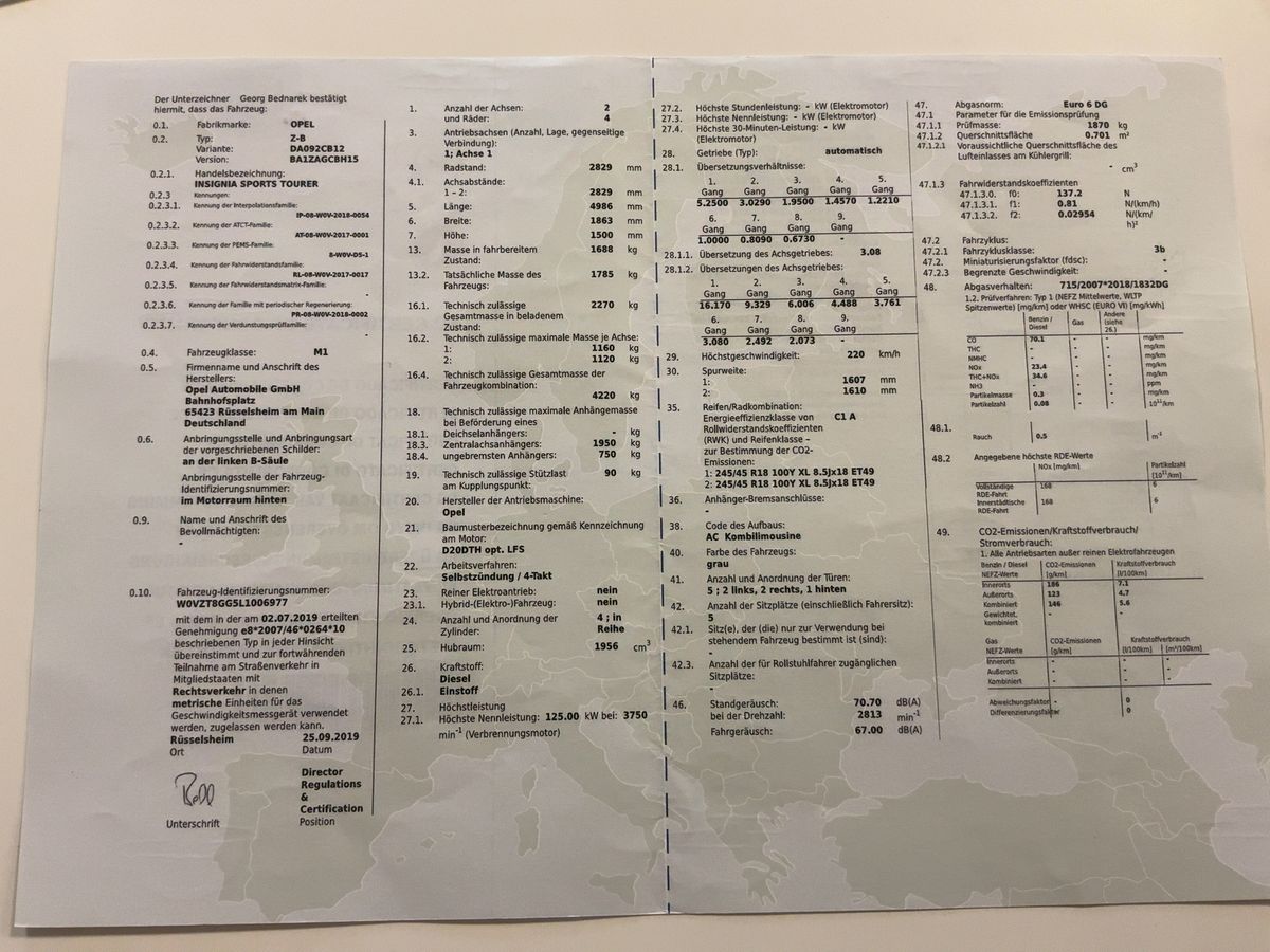 Opel Insignia d'occasion