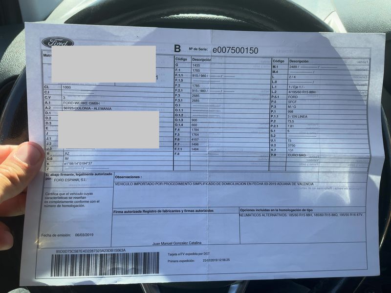 Ford Tourneo 1.0 EcoBoost Trend — zdjęcie 16