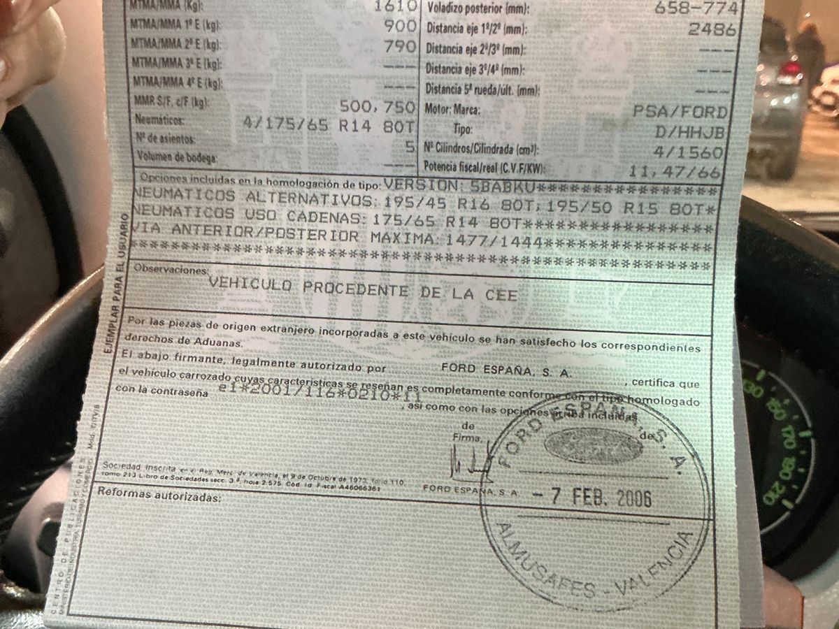 Ford Fiesta 1.6 TDCi S