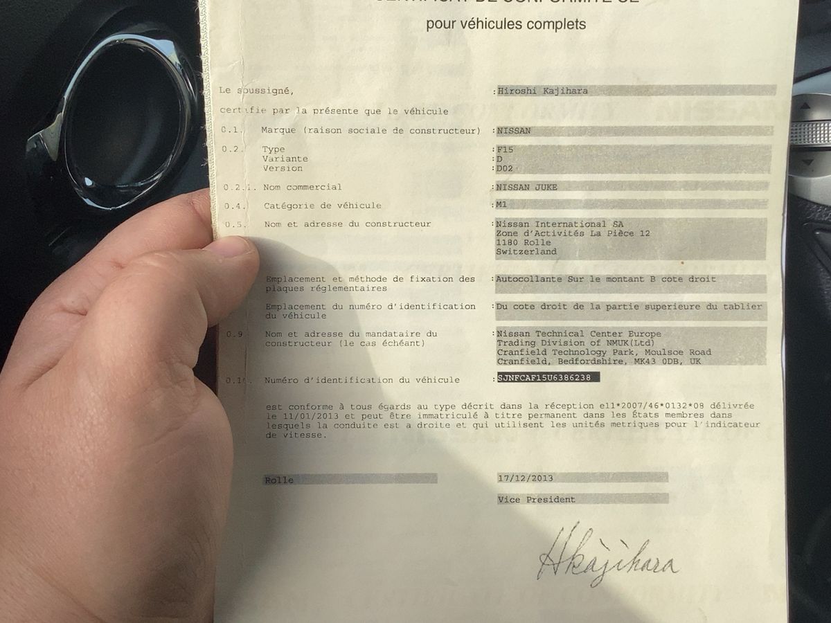 Nissan Juke d'occasion