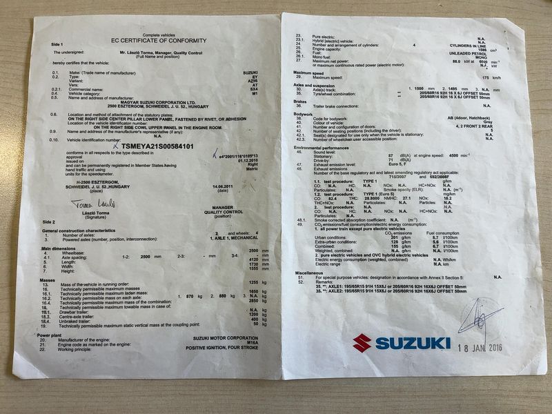 Suzuki SX4 1.6 Comfort — zdjęcie 16