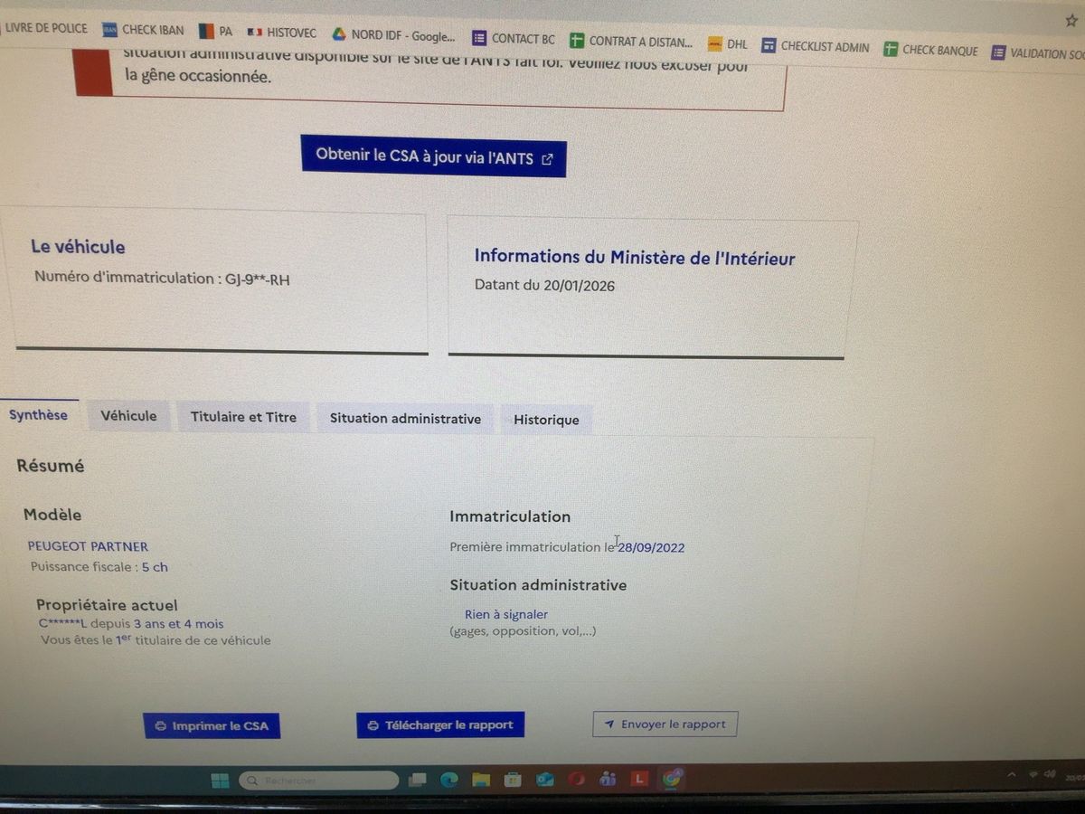 Peugeot Partner d'occasion