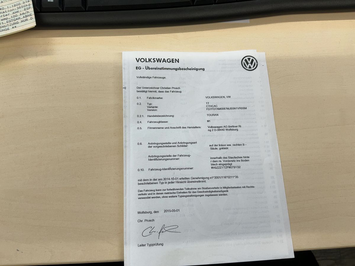 Volkswagen Touran d'occasion