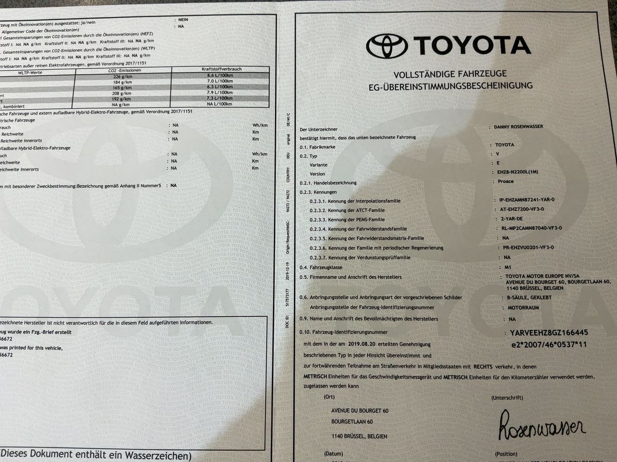 Toyota ProAce d'occasion