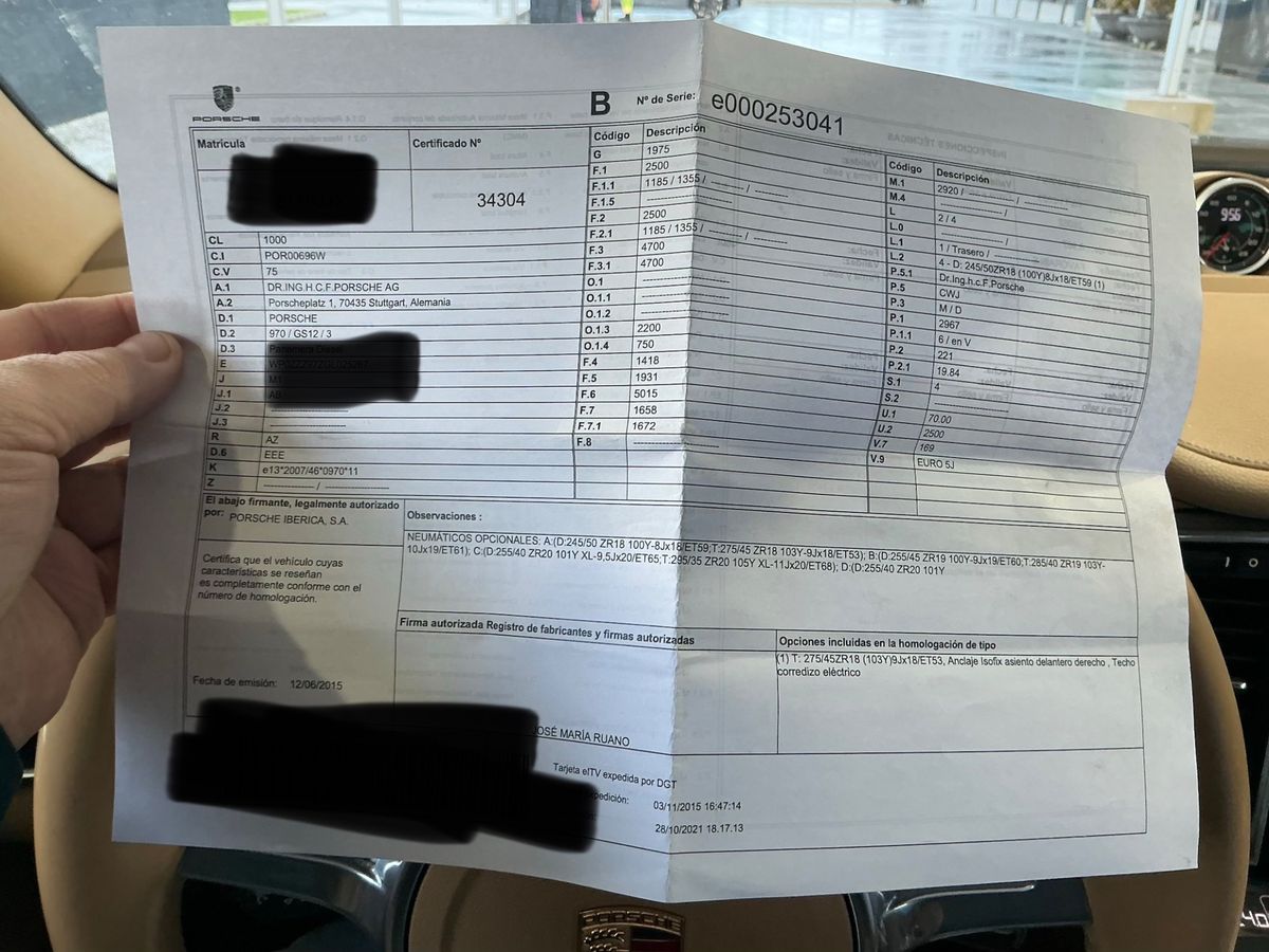 Porsche Panamera d'occasion