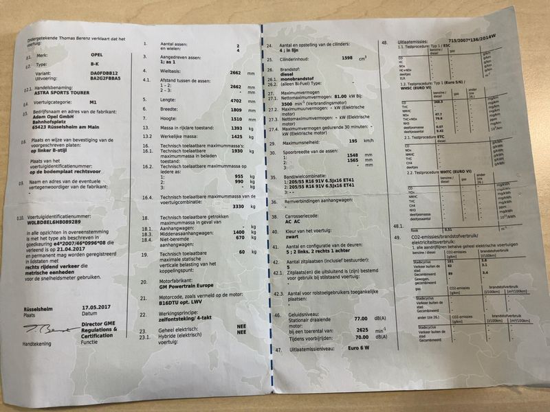 Opel Astra 1.6 CDTI DPF Business — zdjęcie 16