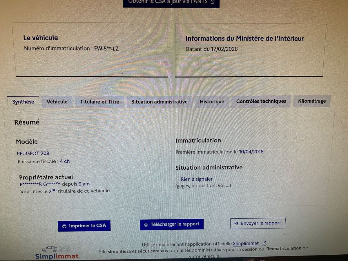 Peugeot 208 d'occasion