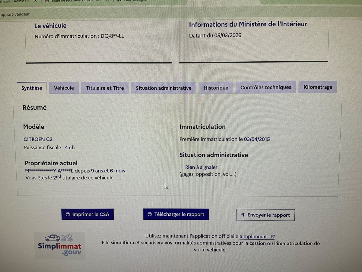 Citroen C3 d'occasion