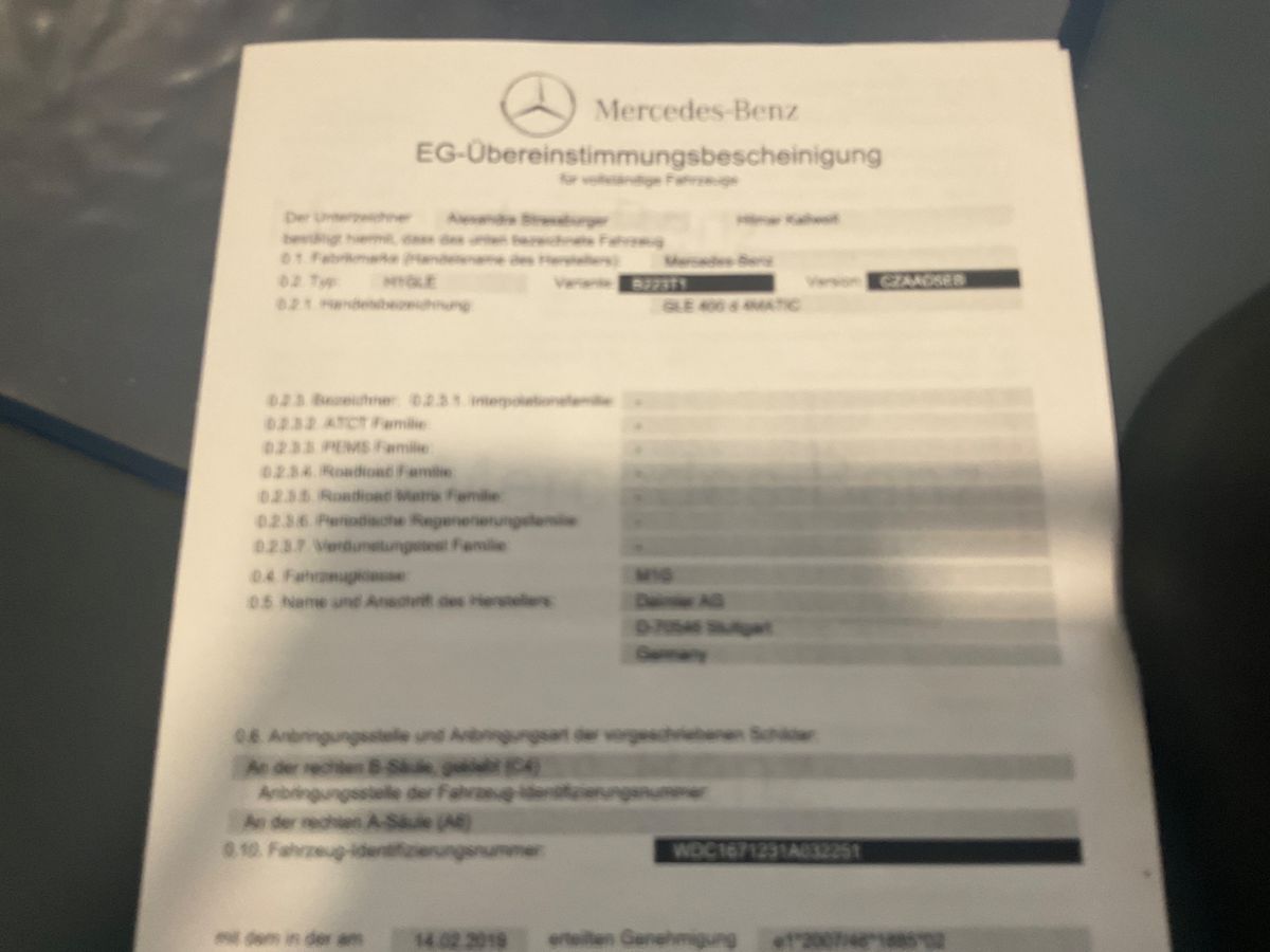 Mercedes-Benz GLE-Klasse d'occasion